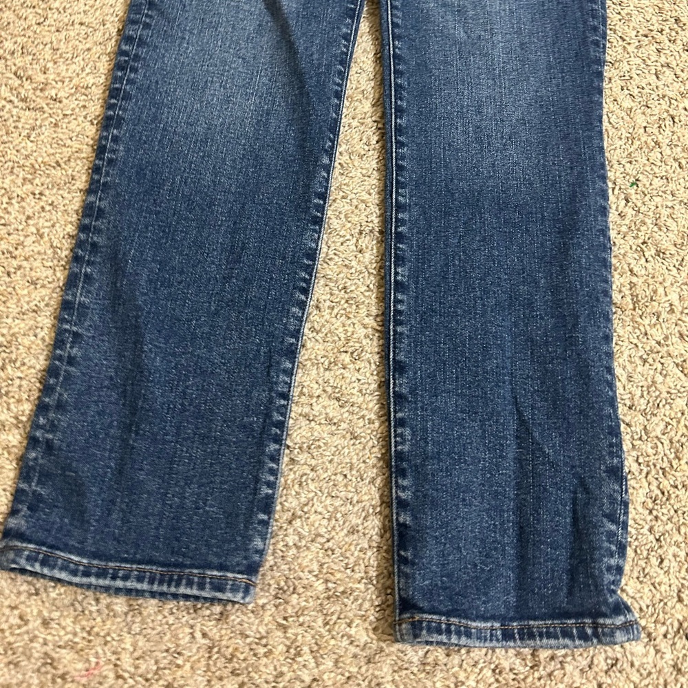 Madewell Women's Dark Blue Straight-Leg Jeans The Perfect Vintage Size 27 Casual - Picture 2 of 9